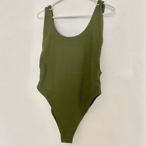 Open-back, One-piece Bathing or Body Suit